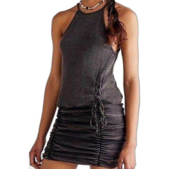 Free People Katya Thermal Bodycon Dress NWT Small - Picture 1 of 9